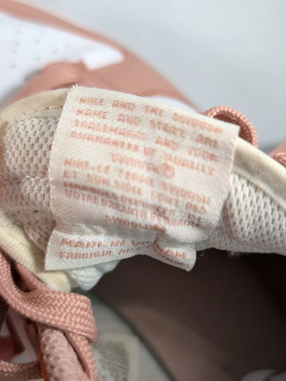 Nike Dunk Low Rose Whisper Blush Pink Low Top Sneakers